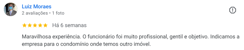 Depoimento 4 - Google Review